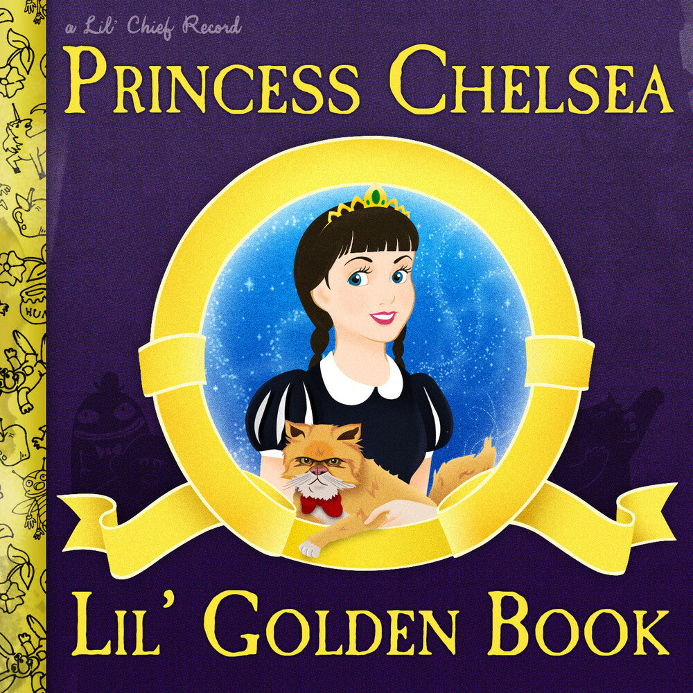 the album cover for Princess Chelsea - Lil' Golden Book 10Th Anniversary Edition - Gold