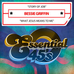 the album cover for Bessie Griffin - Story Of Job / What Jesus Means To Me (Mod)