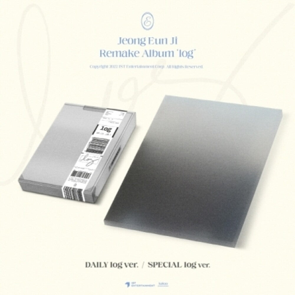 the album cover for JEONG EUN JI - Log (Random Cover) (Phob) (Phot) (Asia)