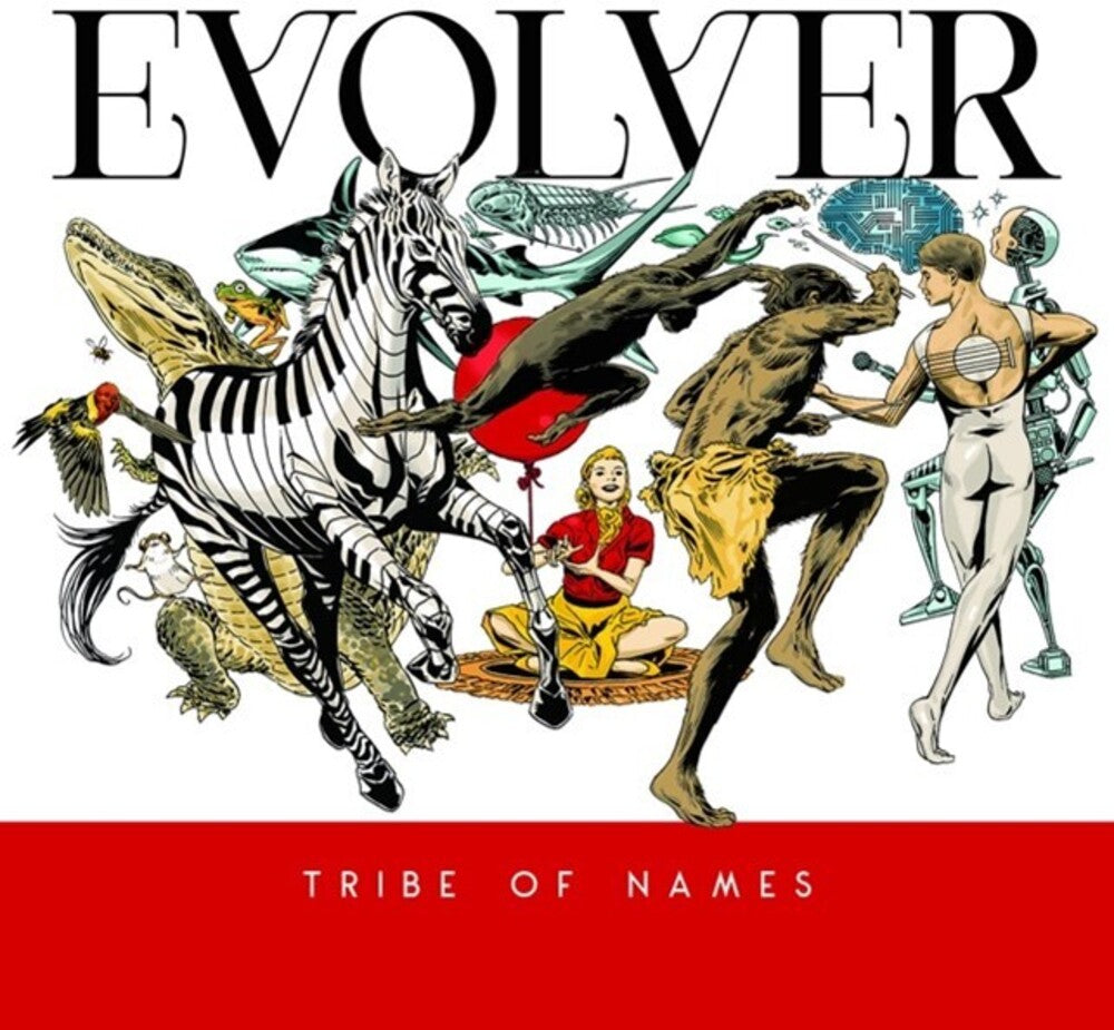 the album cover for Tridbe Of Names - Evolver (Uk)