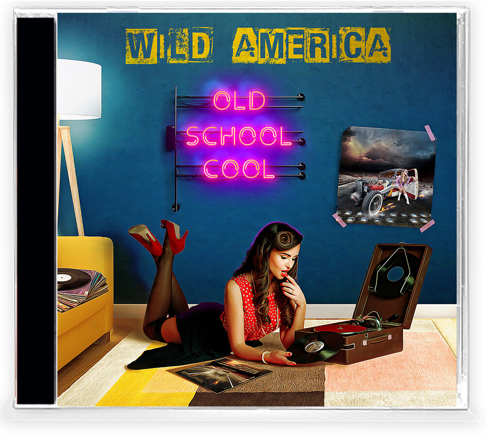 the album cover for Wild America - Old School Cool