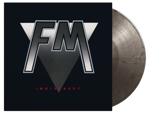 FM - Indiscreet - Vinilo de edición limitada de 180 gramos en color plata y negro mármol (vinilo)