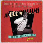 the album cover for Andre Williams - Bacon Fat & 24 More Sizzling Cuts Of Detroit Soul Roots 1955-1960