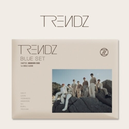 Trendz - Blue Set Chapter. Unknown Code - incl. 56pg Photobook, Lyric Ppaer, 2 Photocards, Polaroid, Bookmark, Photo + Photo Film (CD)