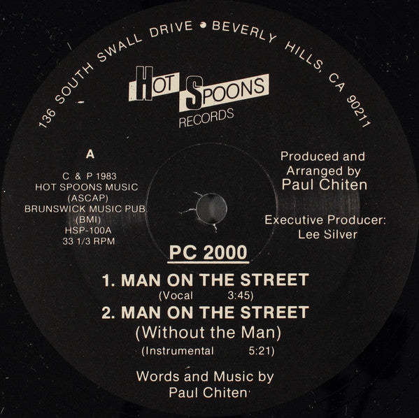 PC 2000 : Man On The Street (12")