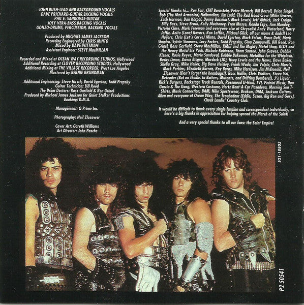 Armored Saint : March Of The Saint (CD, Album, RE)