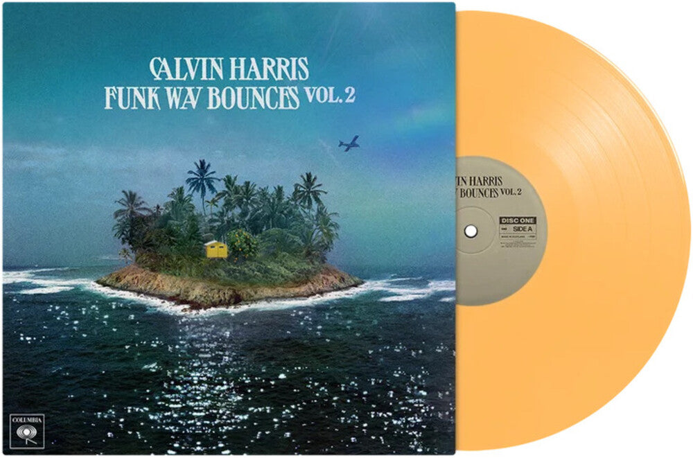 the album cover for Calvin Harris - Funk Wav Bounces Vol 2 [Colored Vinyl] (Org) (Port)