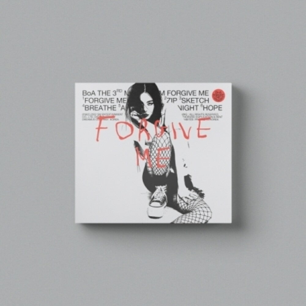 the album cover for Boa - Forgive Me (Digipak Version) (Post) [With Booklet] (Phot)