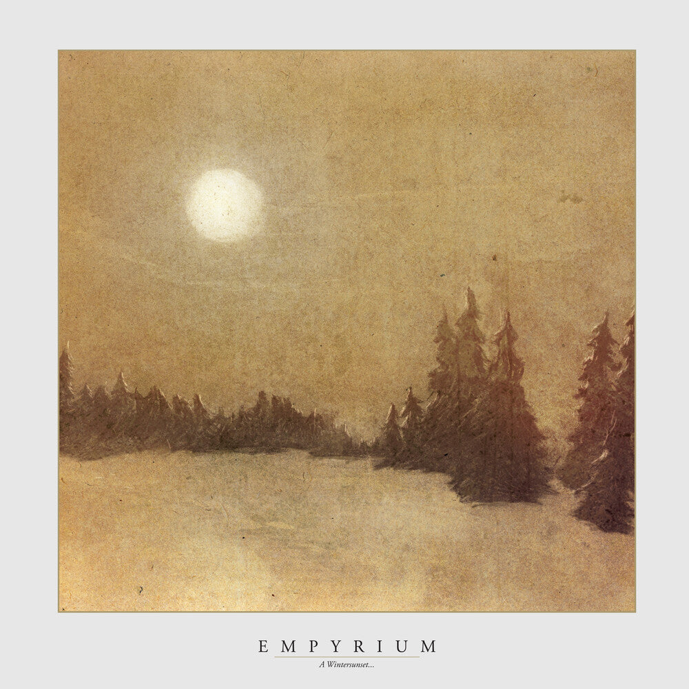 the album cover for Empyrium - Wintersunset... - Transparent Yellow [Colored Vinyl] (Gate)