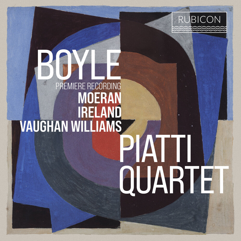 the album cover for Piatti Quartet - Boyle Moeran Ireland & Vaughan Williams