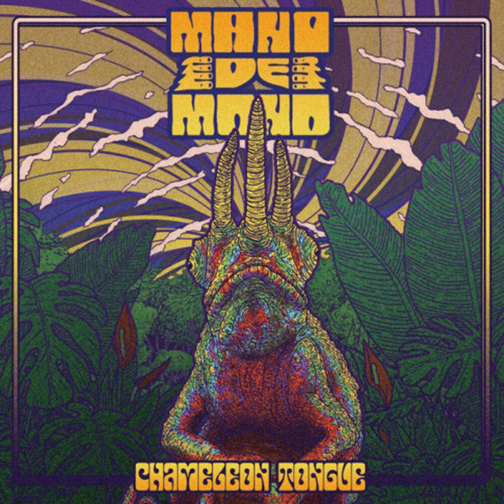 the album cover for Mano de Mono - Chameleon Tongue [Colored Vinyl] (Grn) (Ylw) (Can)