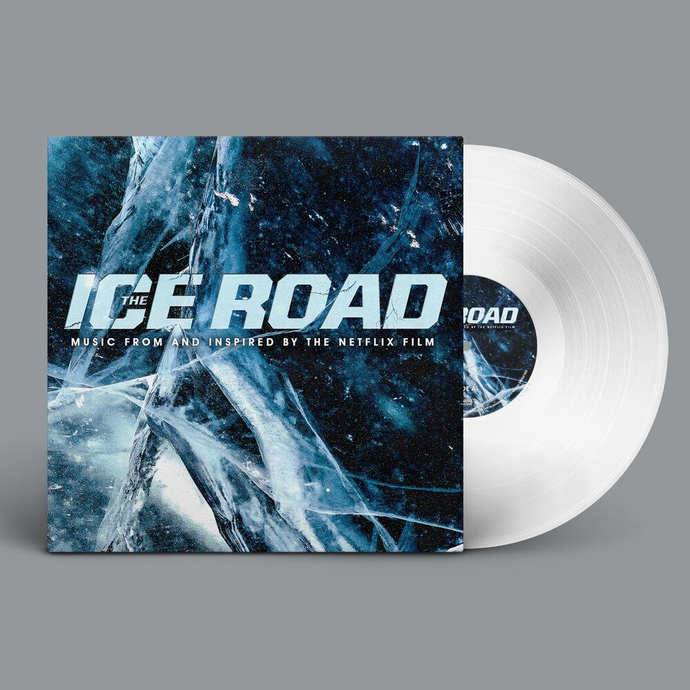 the album cover for Various Artists - The Ice Road [White LP]