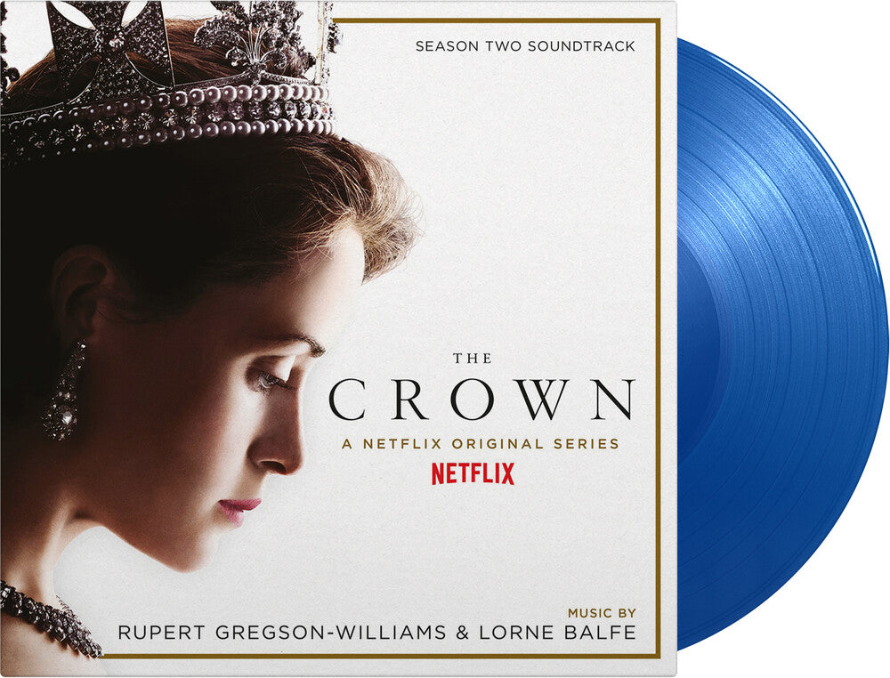 the album cover for Gregson-Rupert Williams/ Balfe,Lorne (Blue) (Ltd) - Crown: Season 2 (Blue) [Colored Vinyl] [Limited Edition] [180 Gram]