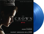 the album cover for Hans Zimmer/ Gregson-Williams,Rupert (Blue) (Ltd) - Crown: Season 1 (Blue) [Colored Vinyl] [Limited Edition] [180 Gram]