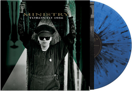Ministry - Toronto 1986 - Salpicadura azul y negra (Vinilo)
