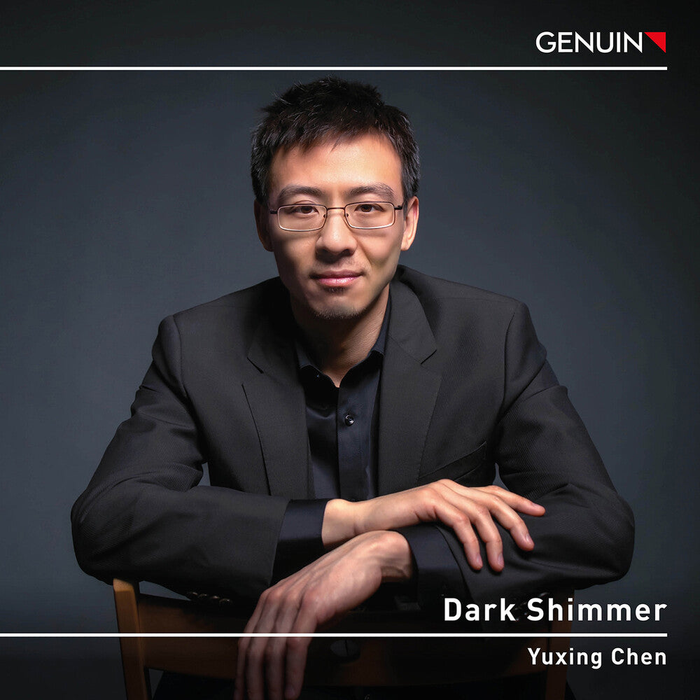 the album cover for Beethoven / Chen - Dark Shimmer