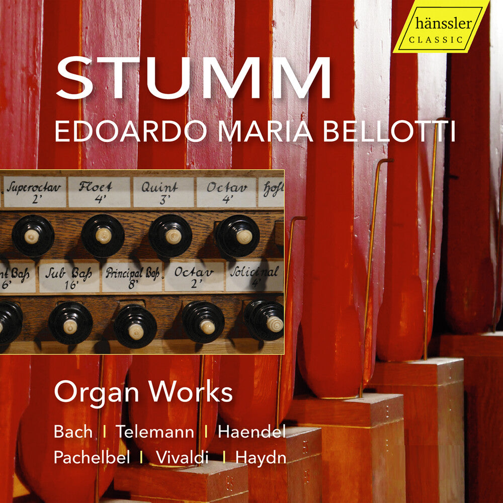 the album cover for Albrechtsberger / Bellotti - Stumm Organ