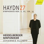 the album cover for Haydn / Heidelberger Sinfoniker - Haydn 27 - Symphonies