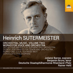 the album cover for Sutermeister / Banse / Bruns - V2: Orchestral Works