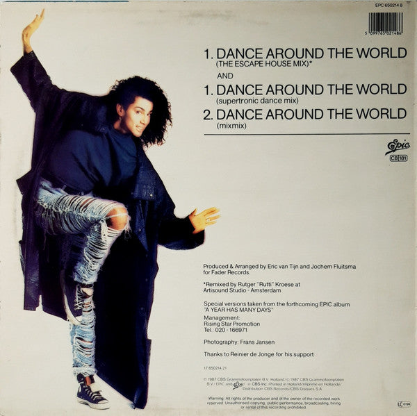 Richenel : Dance Around The World (The Escape House Mix) (12", Maxi)