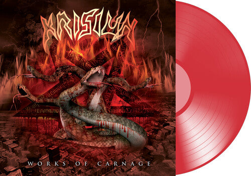 Krisiun - Obras de Carnage - Rojo Transparente (Vinilo)