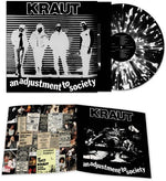 Kraut - An Adjustment To Society - Black/white Splatter (Vinyl)