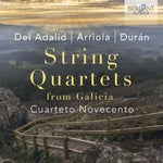 the album cover for Adalid / Cuarteto Novecento - String Quartets