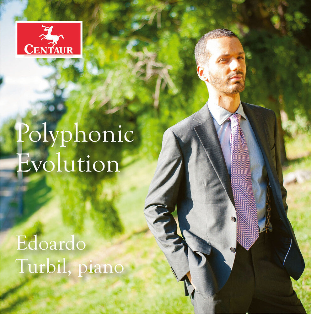 the album cover for Bach / Turbil - Polyphonic Evolution