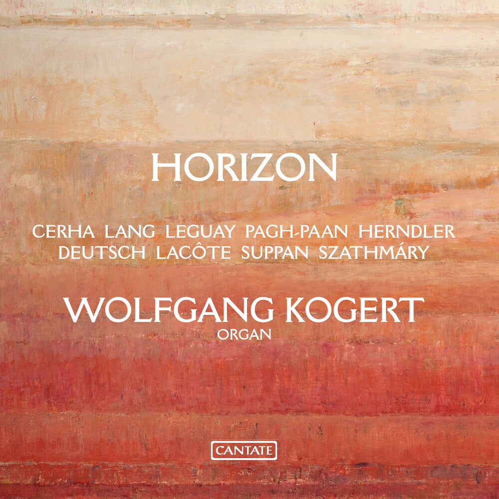 the album cover for Cerha / Kogert - Horizon