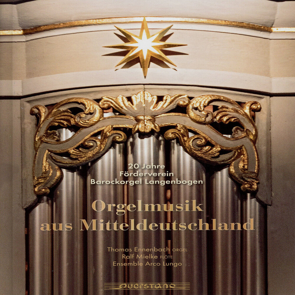 the album cover for Bach / Ennenbach / Mielke - Organ Music