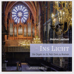 the album cover for Bach / Leuthold - Into The Light