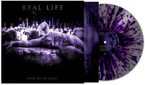 Real Life - Send Me An Angel - パープル/シルバー スプラッター (ビニール盤)