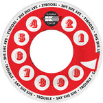 Say She She - Problemas / En mi cabeza - Rojo opaco (Vinilo)