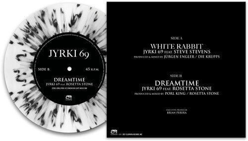 Steve Stevens - White Rabbit - Black/white Splatter (Vinyl)