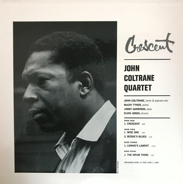 The John Coltrane Quartet : Crescent (2x12", Album, Ltd, Num, RE, 180)