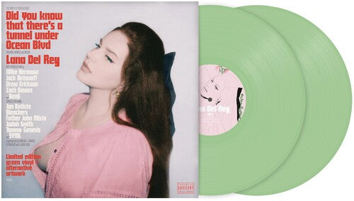 Lana Del Rey - ¿Sabías que hay un túnel bajo Ocean Blvd? [LP Light Green 2/Portada alternativa] (Vinilo)