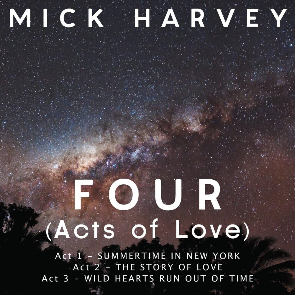 the album cover for Mick Harvey - Four (Act Of Love) [Clear Vinyl] [Limited Edition]