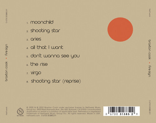 Braxton Cook - Fire Sign (CD)