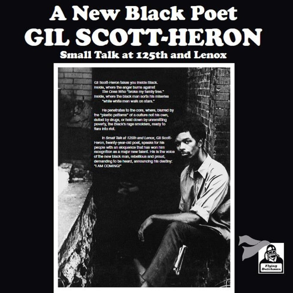 the album cover for Scott-Gil Heron - Small Talk At 125th & Lenox (Uk)