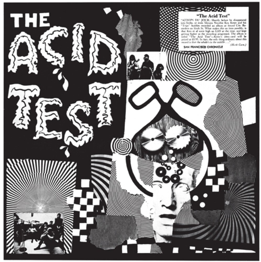the album cover for Ken Kesey - Acid Test - Blue