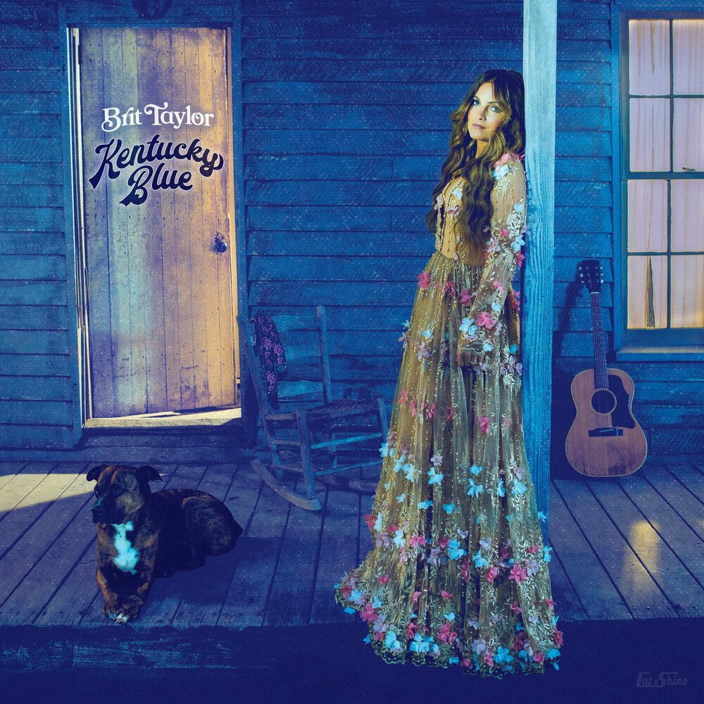 the album cover for Brit Taylor - Kentucky Blue