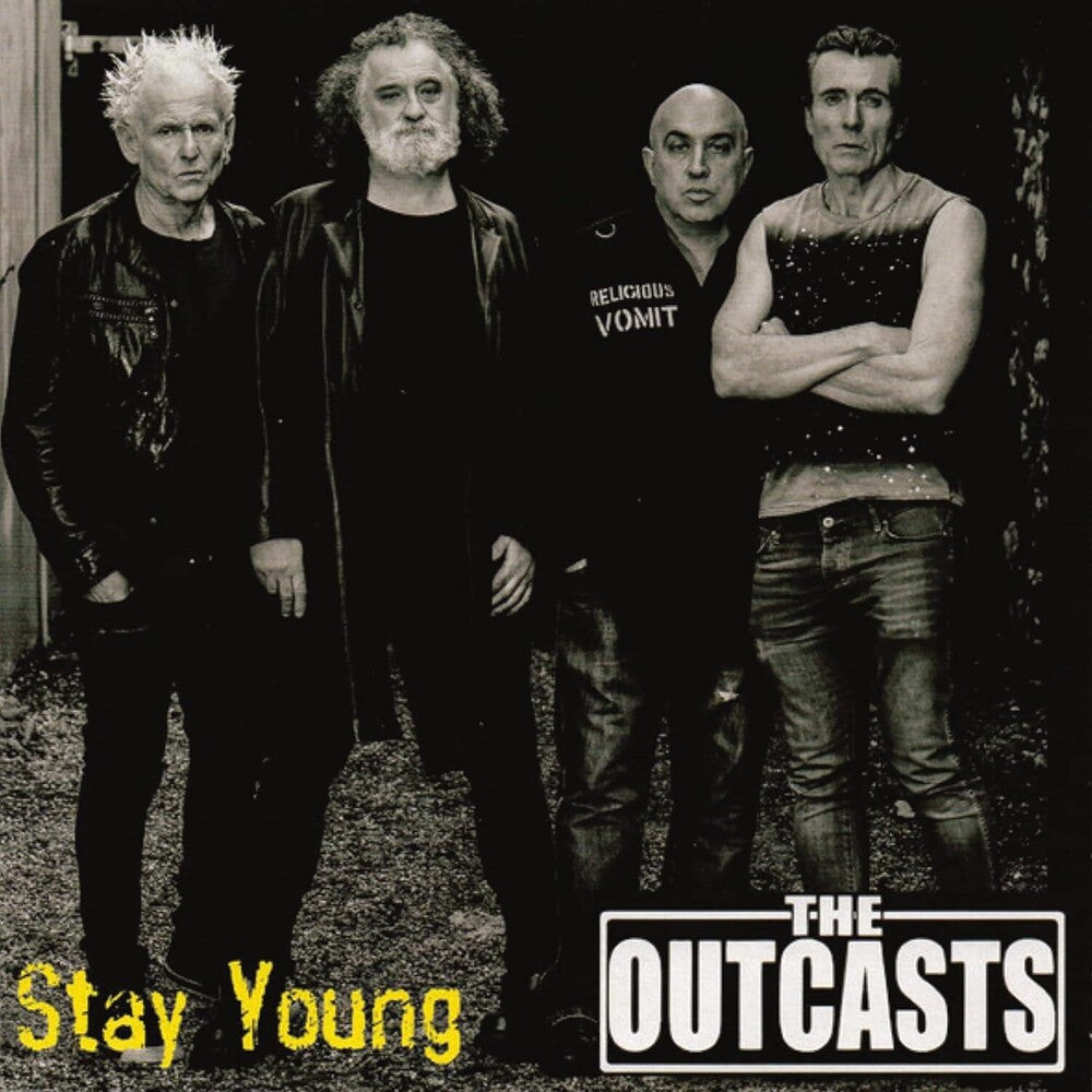 the album cover for The Outcasts - Stay Young