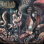 the album cover for Hellish - Dance Of The Four Elemental Serpents