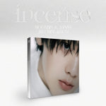 the album cover for Moonbin & Sanha ( Astro ) - Incense - Sanha Version (Random Cover) (Post) [With Booklet]