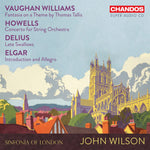the album cover for Delius / Elgar / Sinfonia Of London - Music For Strings