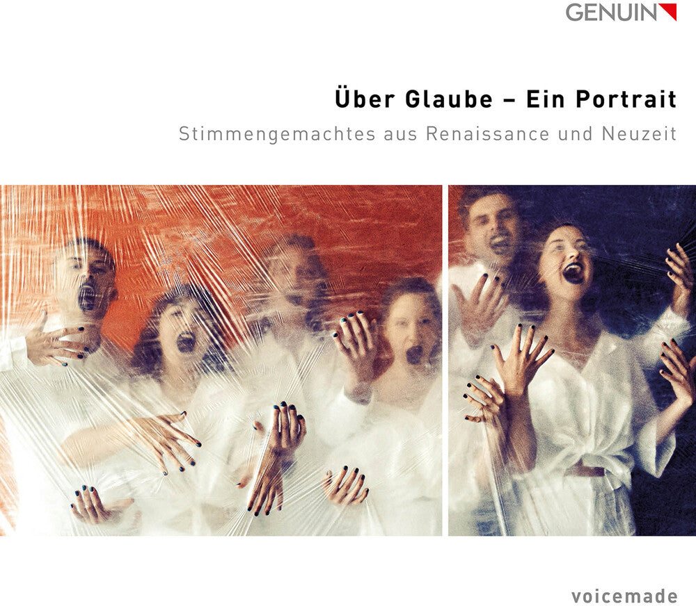 the album cover for Abel / Bouzignac / Hein - Uber Glaube - Ein Portrait