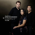 the album cover for Rachmaninoff / Trio 258 - Return - Piano Trio No. 2