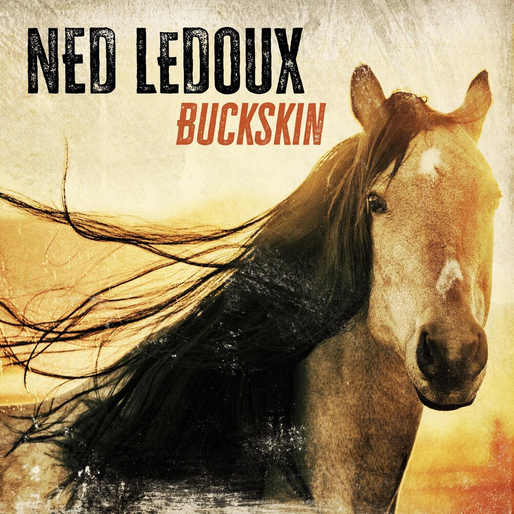 the album cover for Ledoux, Ned - BUCKSKIN