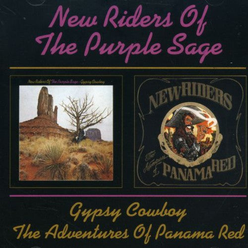 the album cover for New Riders Of The Purple Sage - Gypsy Cowboy/Adventure Of Panama Red [Import]