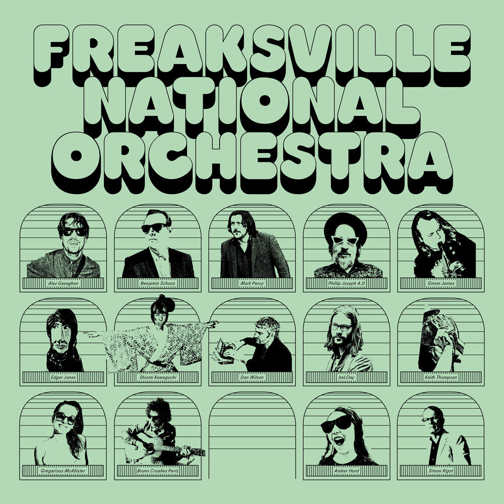 the album cover for Freaksville National Orchestra - Freaksville National Orchestra